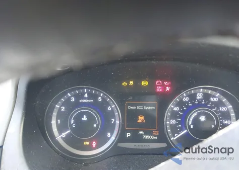 2017 Hyundai Azera Limited z USA, uszkodzony, nr VIN KMHFH4JG0HA588053